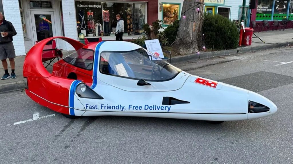 Auction Alert: Unique Rotary Engined Domino's Pizza Delivery Van For Sale