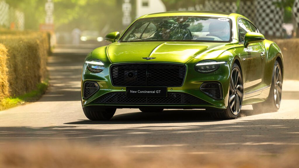 Bentley Unveils The Latest Continental Gt Speed At Goodwood Festival