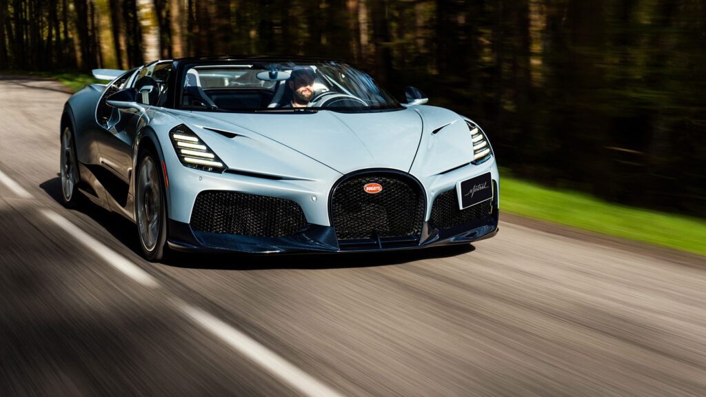 Bugatti's W16 Mistral Nears Final Production Stage