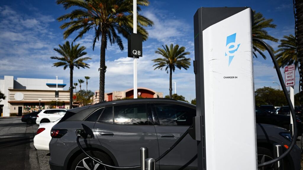 California Unlikely To Reach Target Of 1 Million Ev Chargers