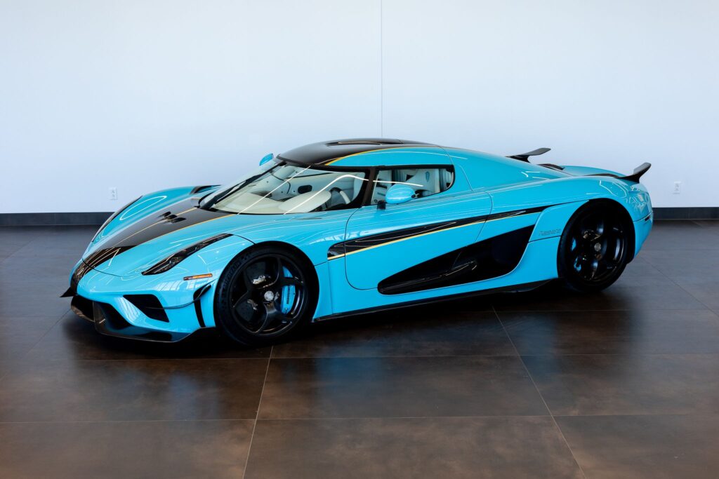 Exclusive Koenigsegg Regera Featuring Ghost Package Hits The Market