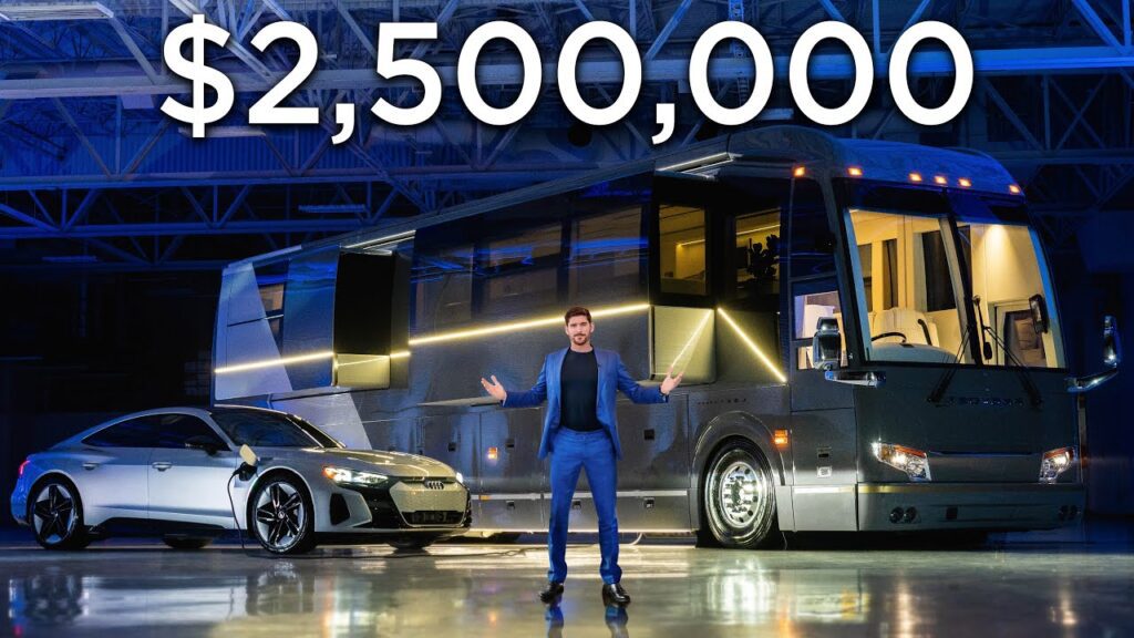 Experience The Lavish Lifestyle In Loki Coach's $2.5m Trackside Motorhome