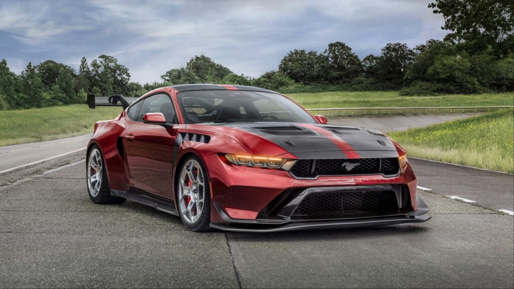 Ford Unveils 2025 Mustang Gtd Carbon Series At Le Mans,