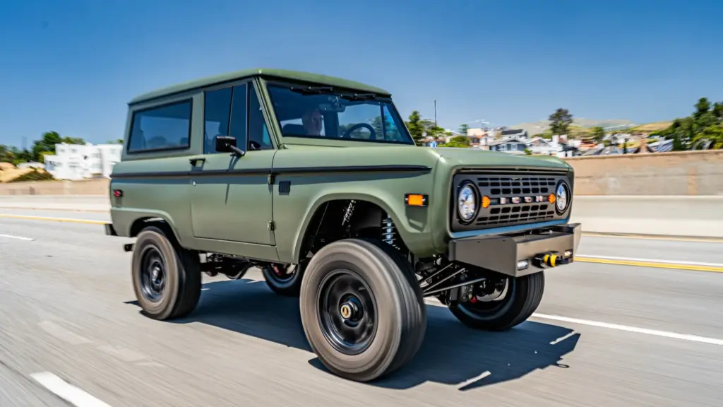 Icon Introduces Modernized 1975 Bronco Restomod For New School Enthusiasts