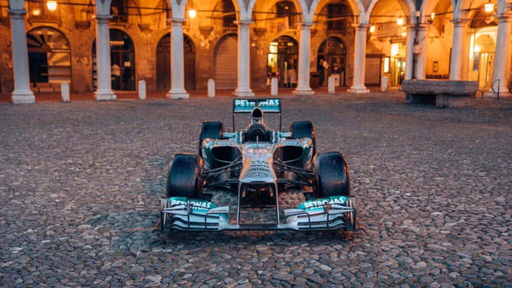 Lewis Hamilton's Debut Winning Mercedes F1 Car Up For Auction