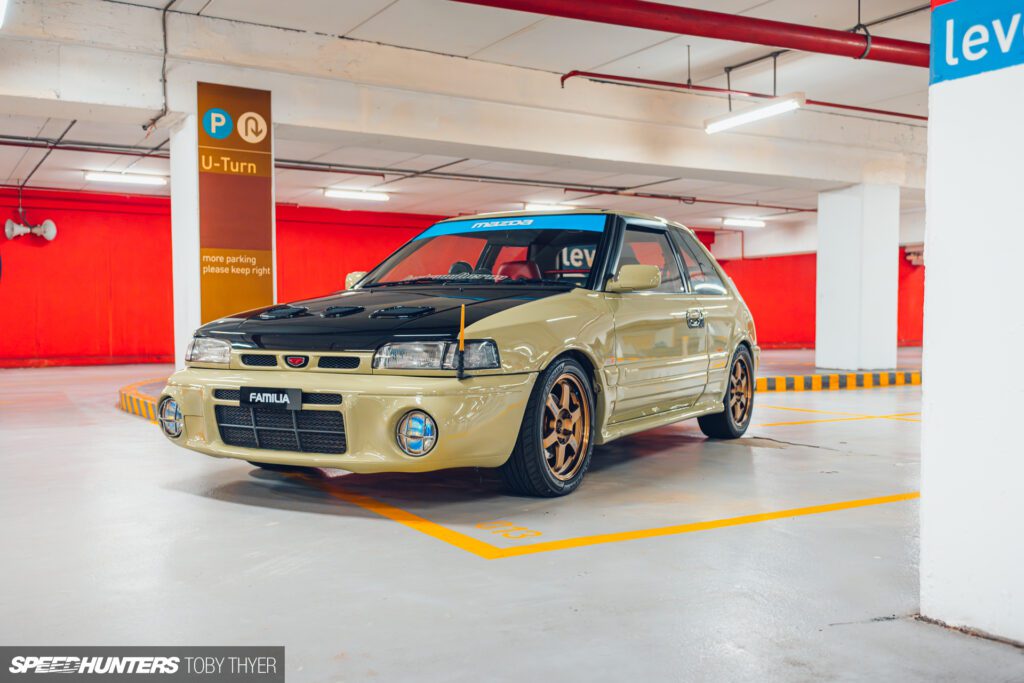 Modified Mazda Familia Shines In Malaysia Featured By Speedhunters