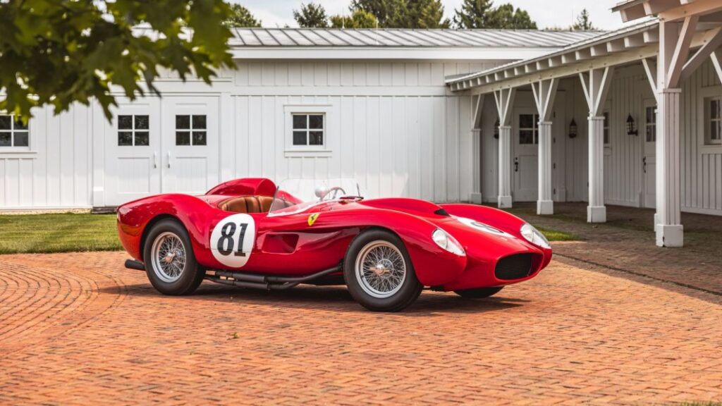 Scaglietti Designed 1958 Ferrari 250 Testarossa Hits The Block At Rm