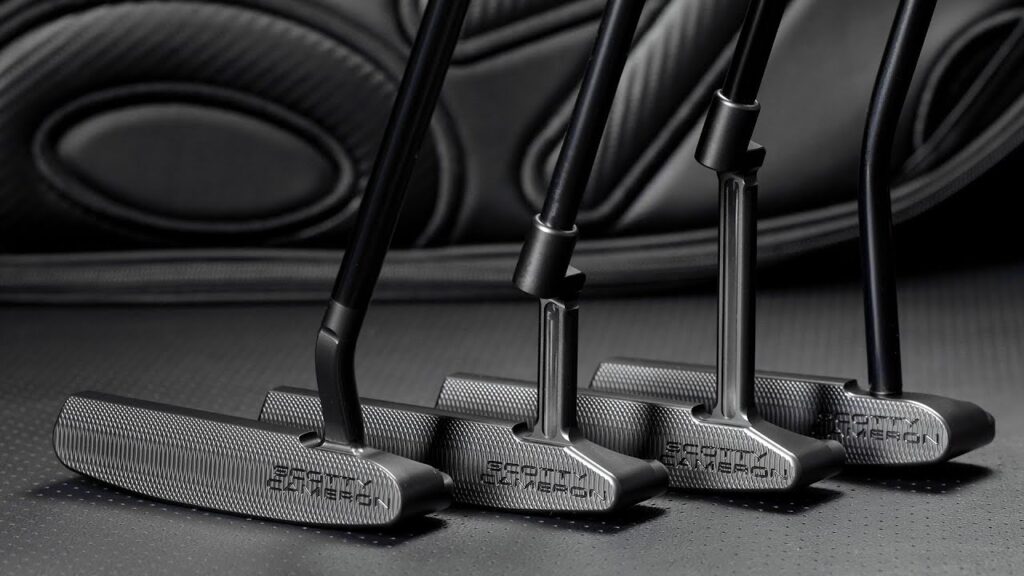 Scotty Cameron's Sleek All Black Putters Draw Inspiration From Convertible Cars