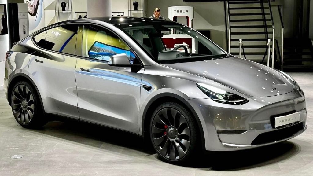 Tesla Adds Quicksilver Paint Option For Model Y Across All