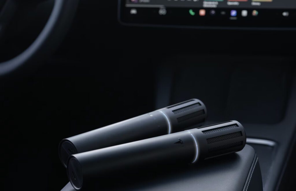 Tesla Introduces Caraokemic For Fun In Car Karaoke Sessions