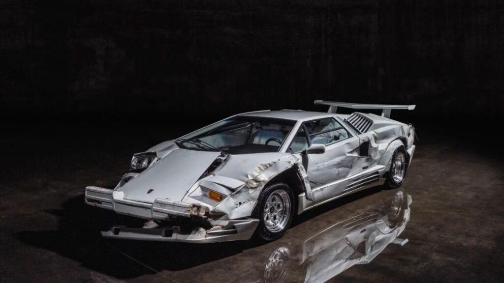 Unclaimed Lamborghini Countach From 'wolf Of Wall Street' Fails To