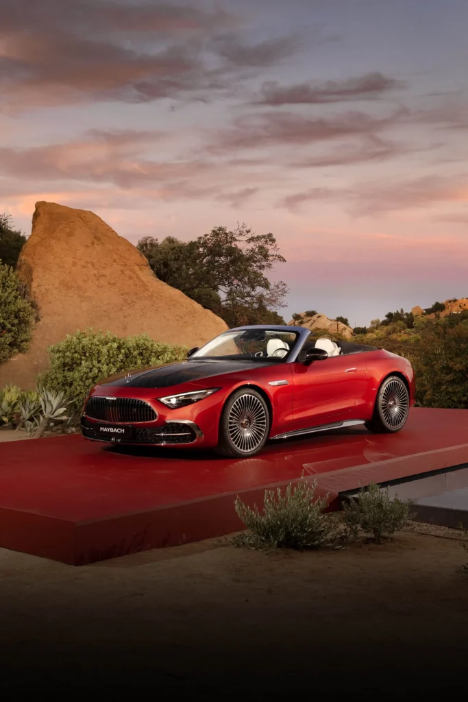 2026 Mercedes Maybach Sl 680 Monogram Series Elevates Iconic Roadster Design