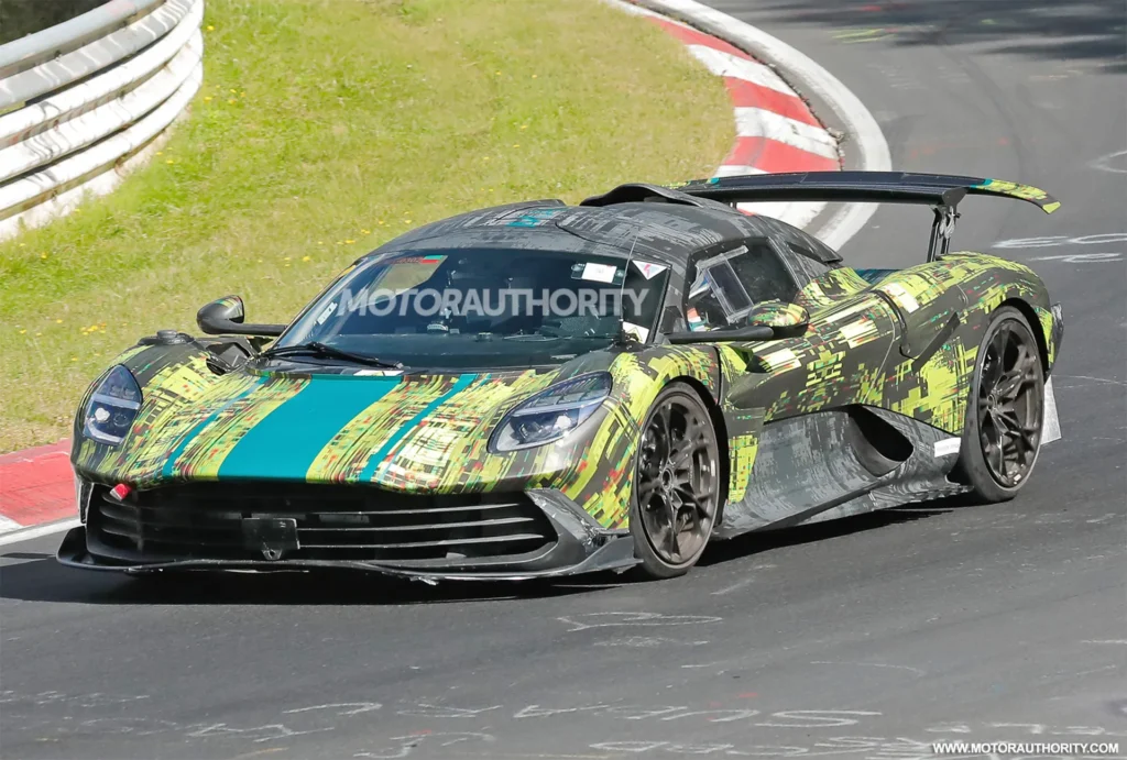 Aston Martin Valhalla Supercar Undergoes Intense Testing At Nürburgring