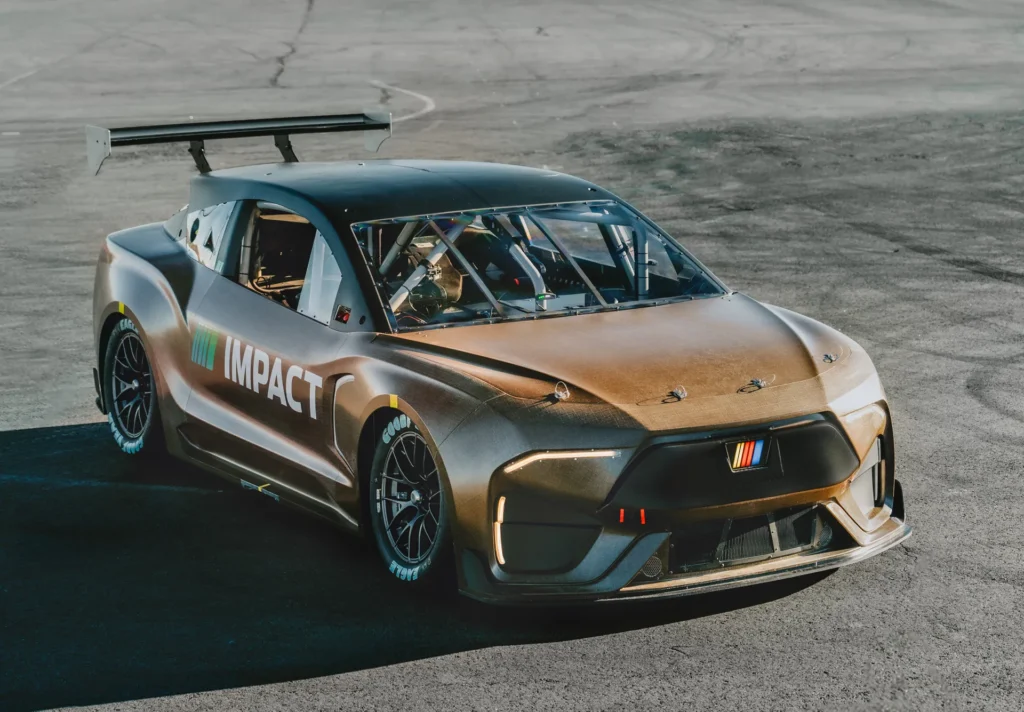 Discover Nascar's Eco Friendly Electric Race Car With Plant Based Materials