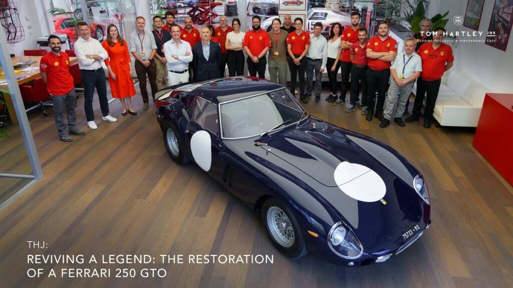 Ferrari 250 Gto Restoration To Numbers Matching Condition For Pebble Beach