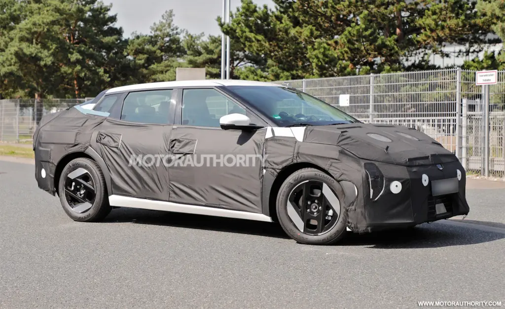 First Look: 2026 Kia Ev4 Electric Hatchback Spotted In Spy