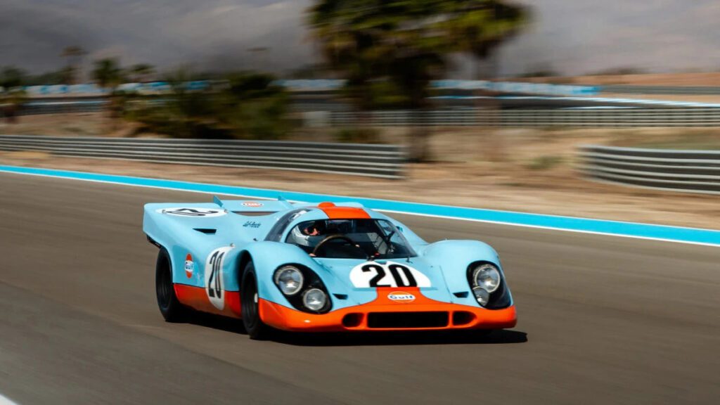 Iconic 1970 Porsche 917k From Steve Mcqueen's 'le Mans' Heads