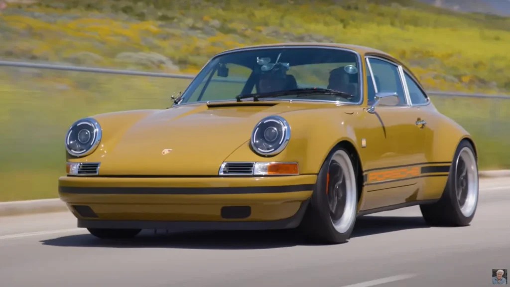 Jay Leno Showcases Lavoie Eleven's Stunning Porsche 911 Restomod