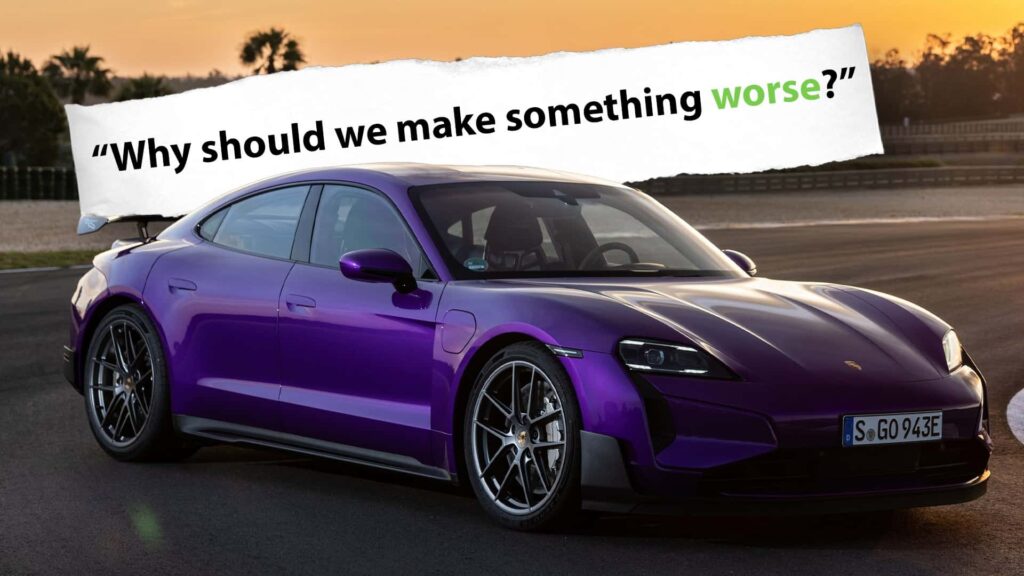 Porsche Opposes Fake Shifting In Evs: 'why Worsen The Experience?'