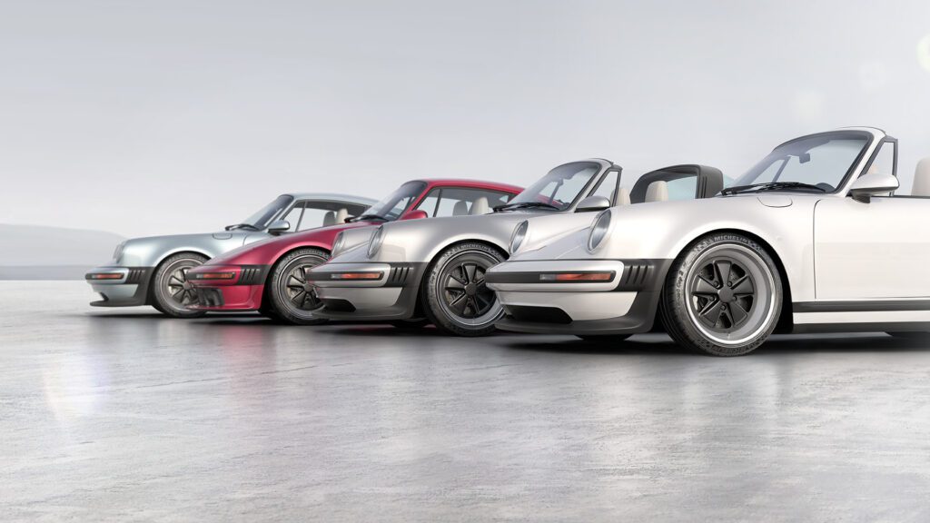 Singer Unveils Restorations For Turbocharged Coupe, Targa, And Cabriolet Models