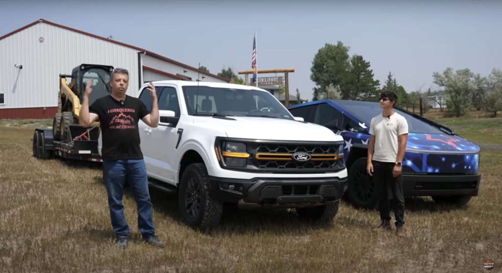 Tesla Cybertruck Outshines Ford F 150 In Rigorous Towing Challenge