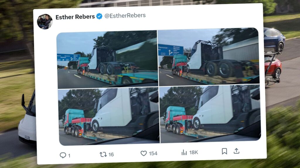 Tesla Semi Trucks Sighted In Europe, Signaling Major Expansion