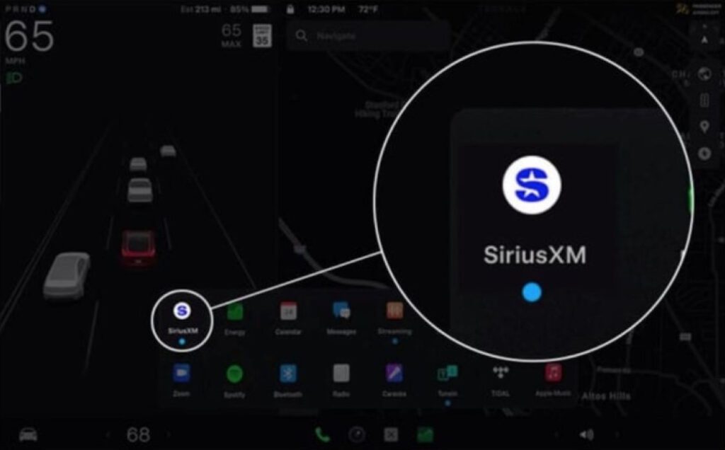 Tesla To Integrate Siriusxm Streaming In New Software Release