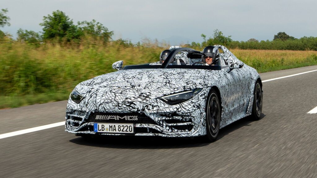 Ultra Rare Mercedes Amg Pure Speed Caught In Final Test Phase