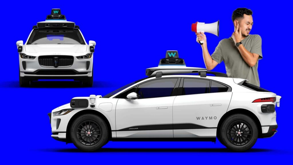 Waymo Self Driving Cars Clash With Excessive Honking During Nighttime