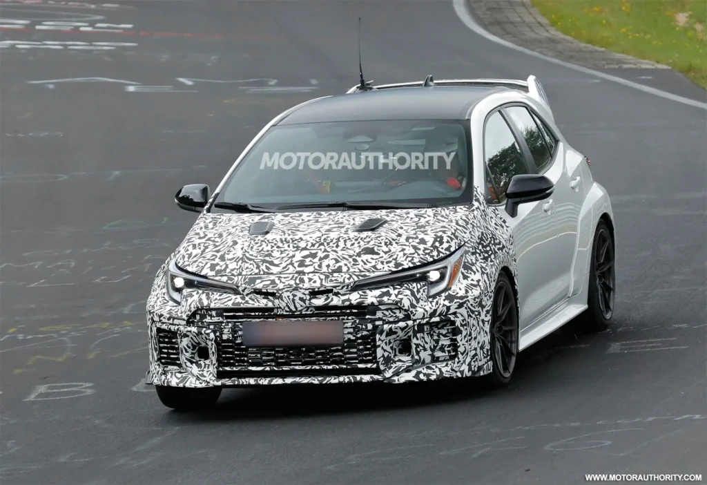 2026 Toyota Grmn Corolla Spotted In New Nürburgring Spy Video