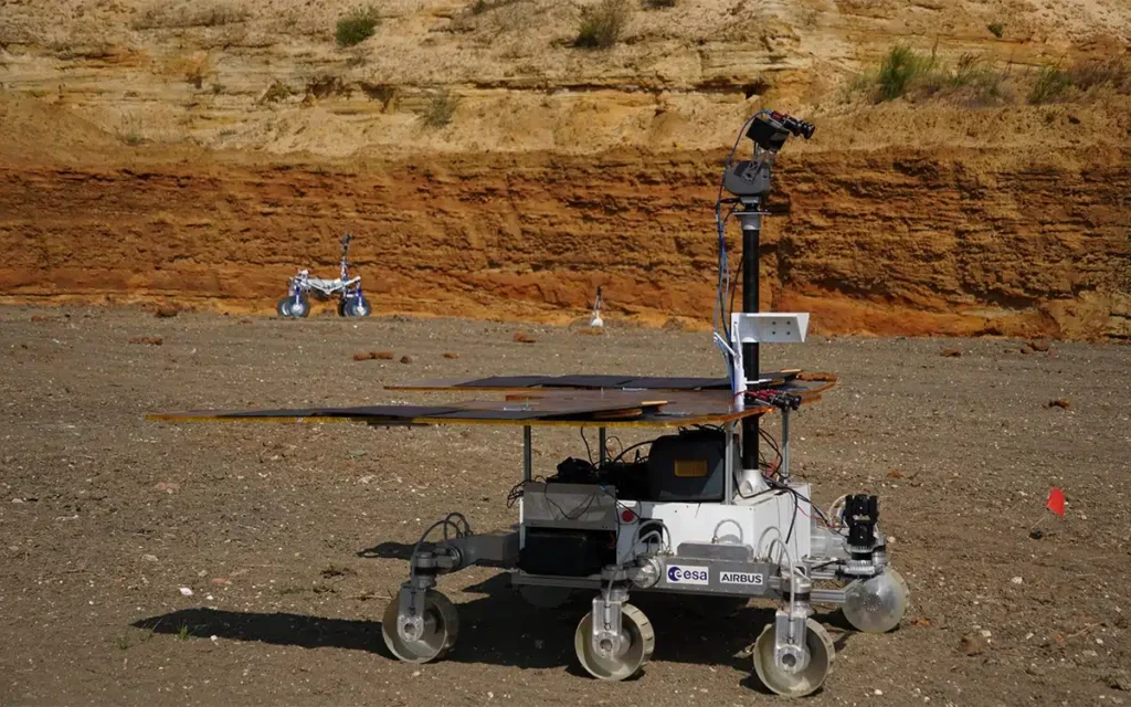 Airbus Conducts Space Rover Trials In Quarry For Mars Life