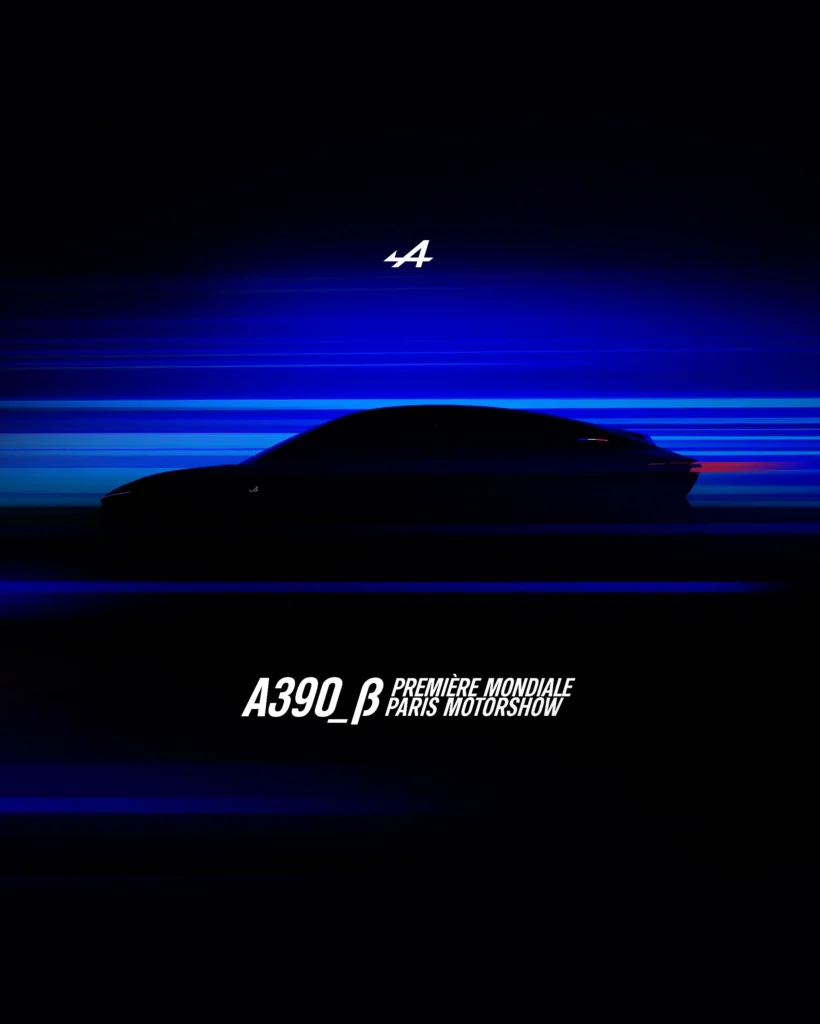 Alpine A390 Beta Debuting At 2024 Paris Motor Show Event