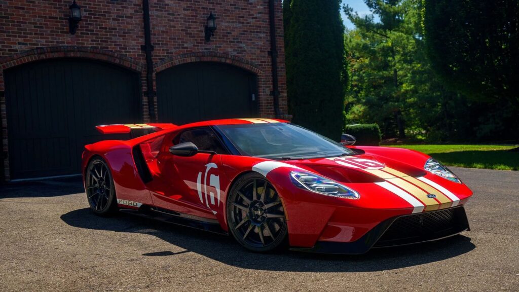 Buy The Rare 2022 Ford Gt Alan Mann Heritage Edition