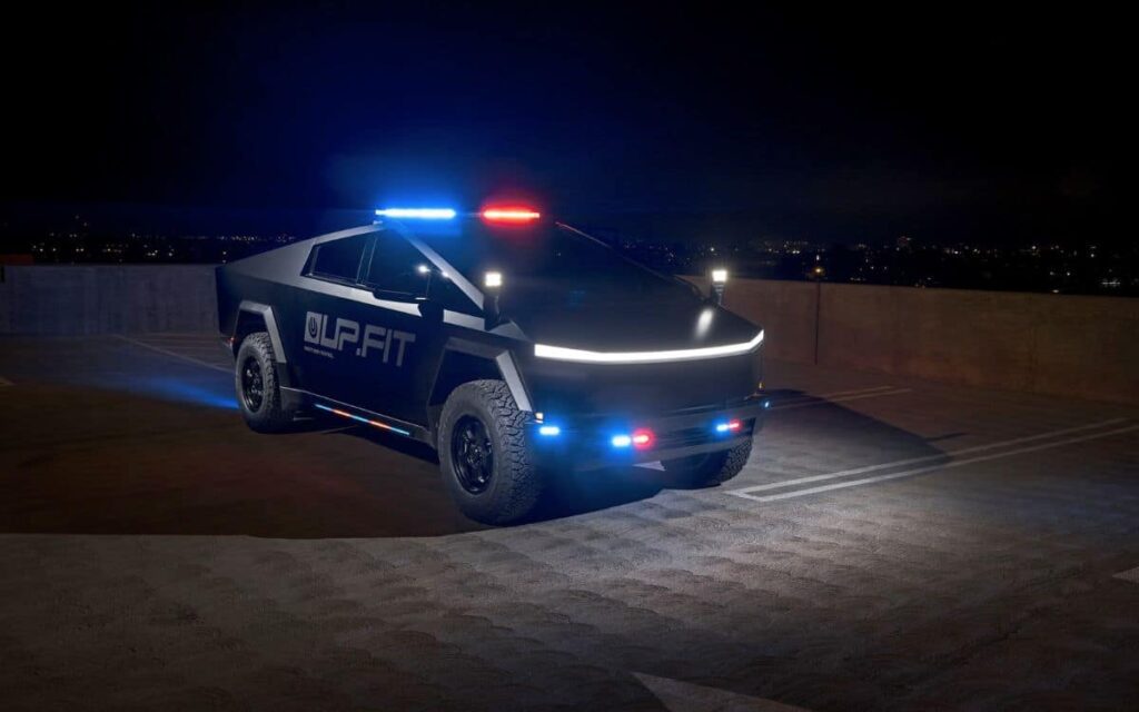 California Police Acquire And Customize Tesla Cybertruck For Patrol Use