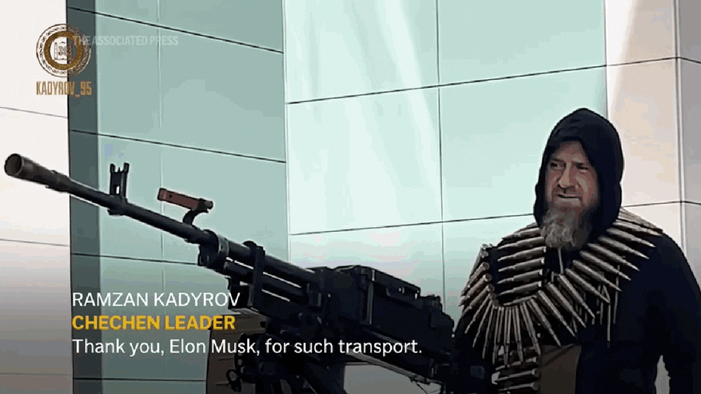 Chechen Leader Disables Elon Musk's Cybertruck In Battlefield Operation