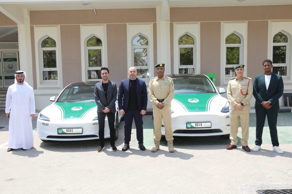 Dubai Police Add Two New Tesla Cruisers To Fleet