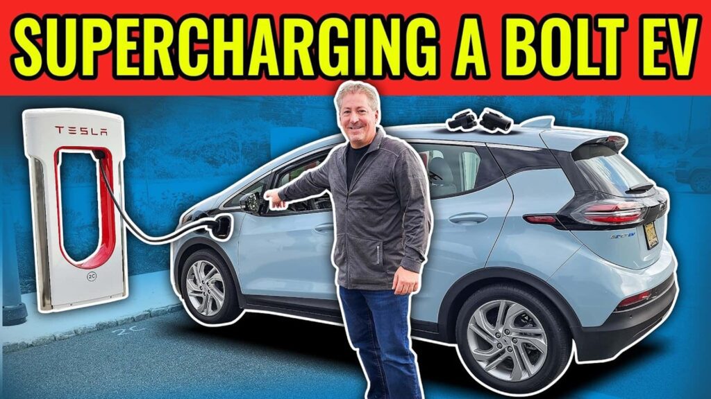 How To Charge Your Chevrolet Bolt Ev At A Tesla