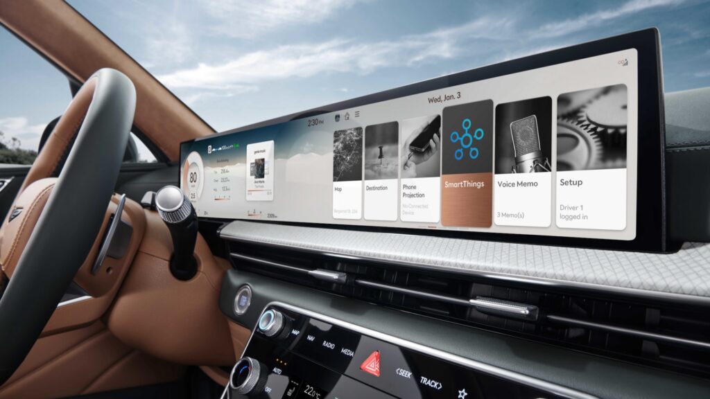 Hyundai And Kia Collaborate With Samsung On Advanced Infotainment Systems