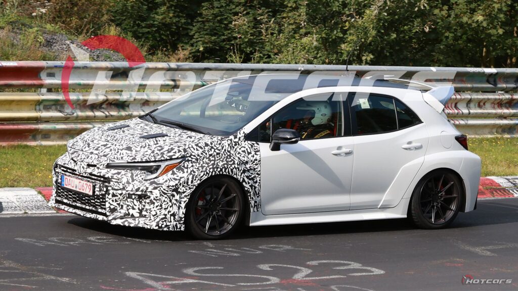 New Toyota Gr Corolla Wild Edition Uncovered At Nurburgring