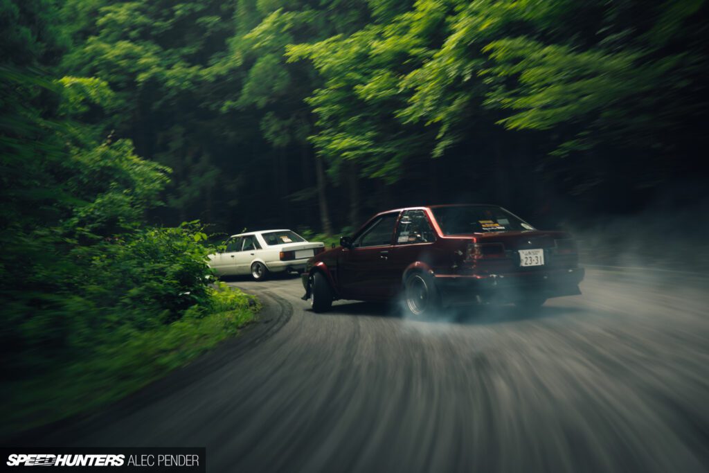 Racing The Ae86 Down Gunsei Pass Mountain Road