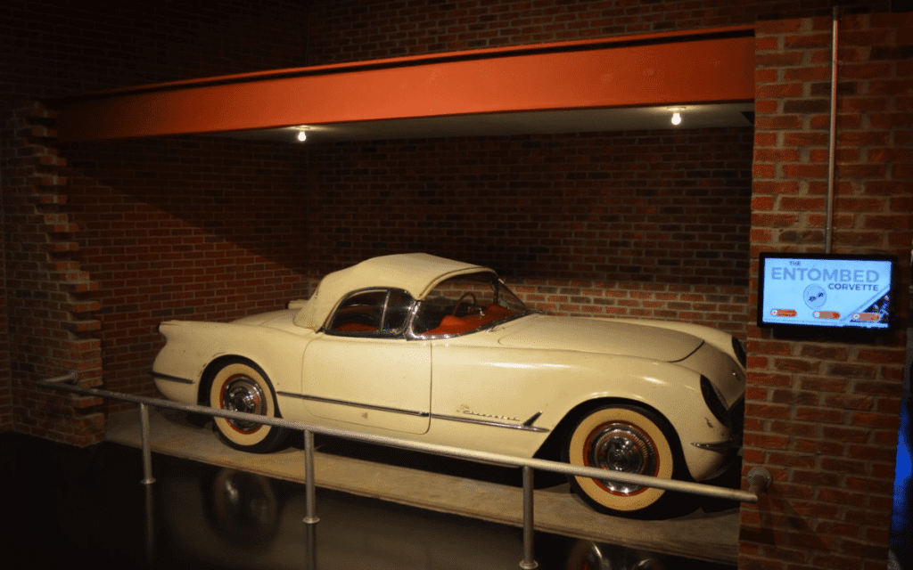 Rare 1954 Corvette Found Hidden Inside Grocery Store After 27