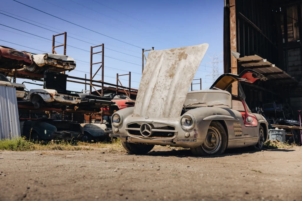 Rare 300sl Alois Gullwing And Junkyard Collection Set For Auction