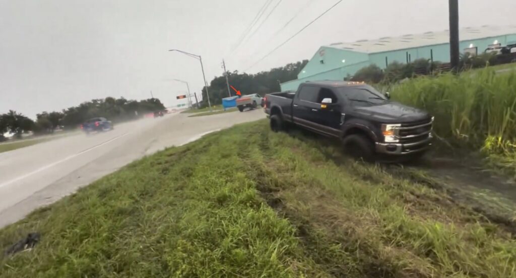 Tesla Cybertruck Demonstrates Power By Towing Trapped Ford F 250