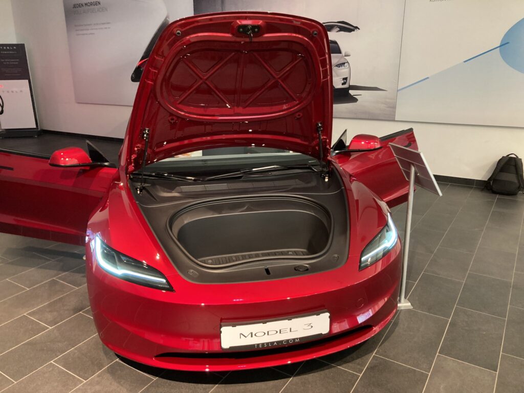 Tesla Enhances Frunk Space With A Simple Yet Effective Upgrade