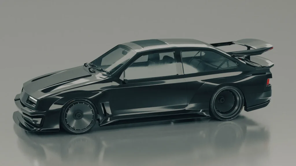 Unique Ford Sierra Rs500 'carbon Piranha' Restomod Unveiled With Modern