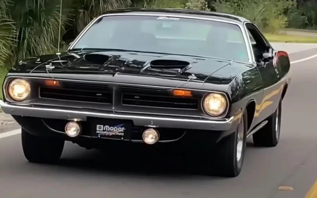 Vietnam Deployed Us Soldier Orders 1970 Plymouth 'cuda Classic Car