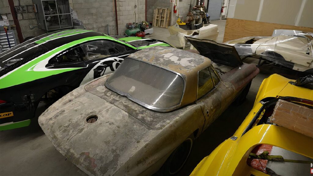 Vintage American Classic Car Discovered In Abandoned Grocery Store Barn