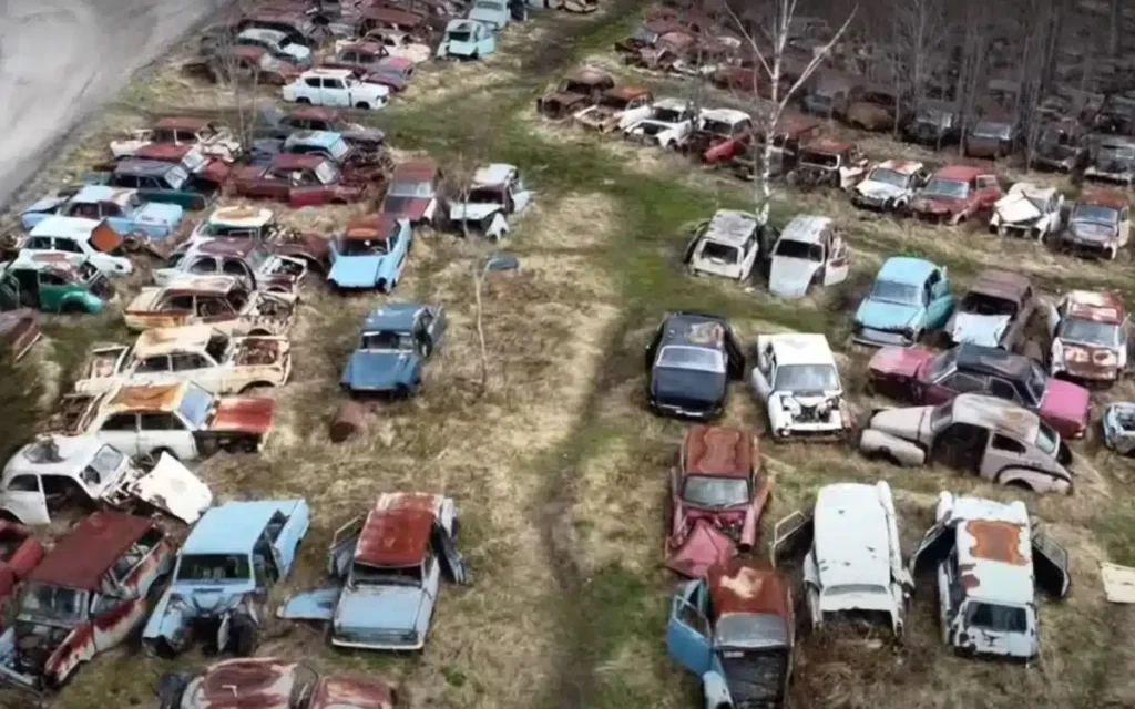 Youtube Enthusiast Discovers Largest And Finest Car Scrap Yard