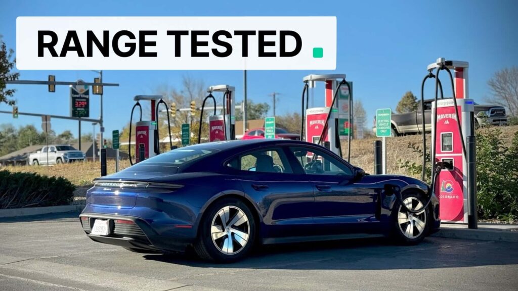 2025 Porsche Taycan Surpasses Advertised Range In 70 Mph Test