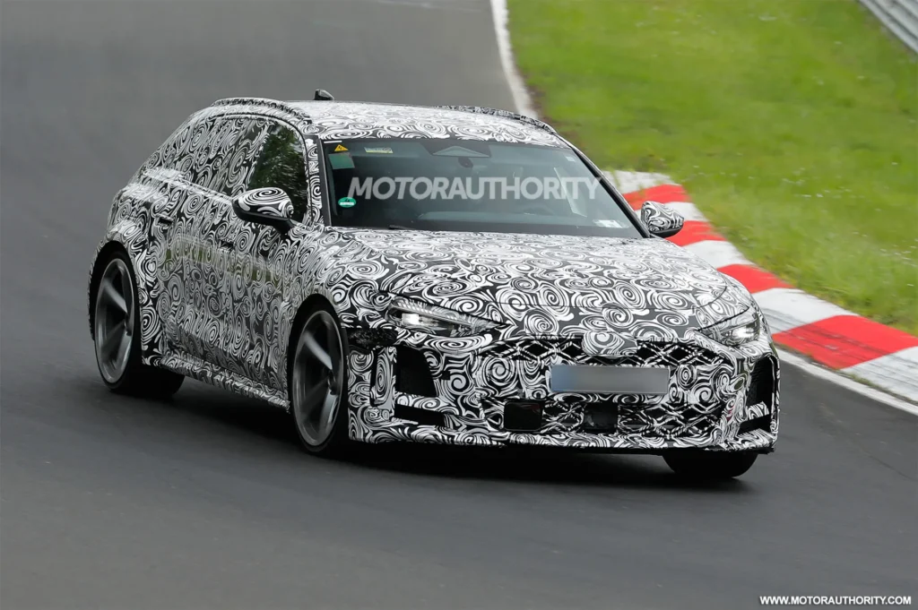 2026 Audi Rs 5 Avant Hybrid Debuts In Exciting Nürburgring